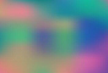 Obraz premium Dark Green vector abstract blurred background.