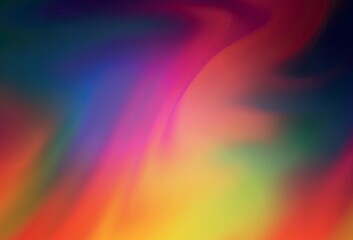 Light Pink, Yellow vector blurred and colored pattern.