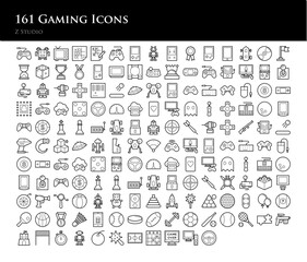 161 Gaming Icons