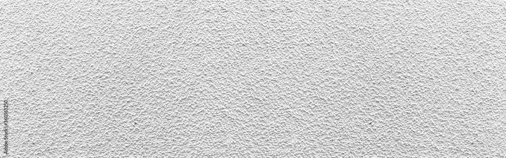 Wall mural Panorama of White cement wall texture and seamless background