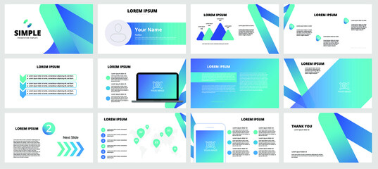Template is the best as a business presentation, used in marketing and advertising, flyer and banner, the annual report. Elements on a dark grey background