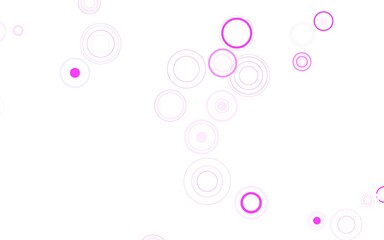 Light Purple, Pink vector background with spots.