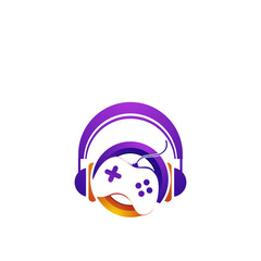 Gaming logo design template