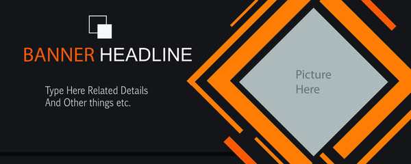 Abstract Web, Facebook banner design background or header Templates. flyer poster card digital banner colorful banner cover design