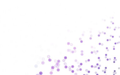 Light Purple vector layout with circle shapes.