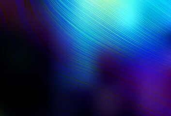 Dark BLUE vector abstract bright template.