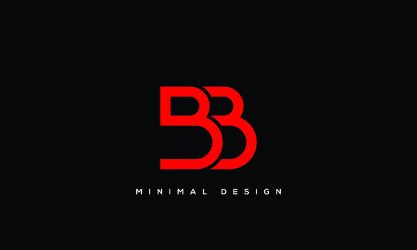 Alphabet Letters Monogram Icon Logo BB