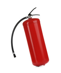 Fototapeta premium Fire extinguisher isolated on white. Safety tool