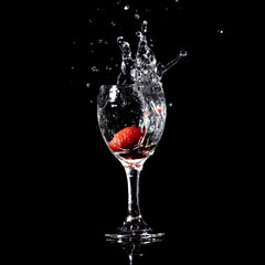 splash fresas copa - foto producto