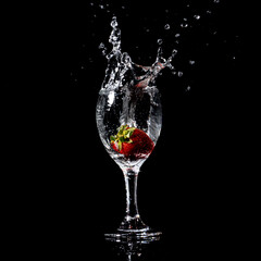 splash fresas copa - foto producto