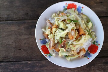 rice with chicken and vegetables