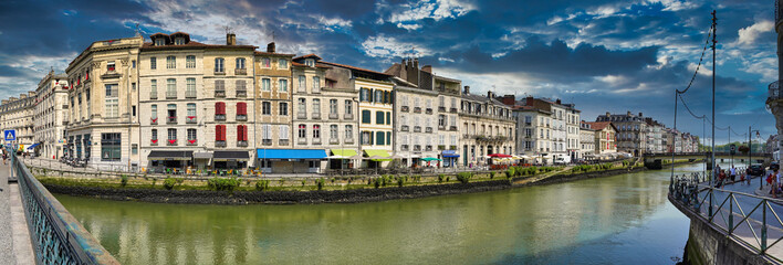 Bayonne. historical city in the south of France near of Spain