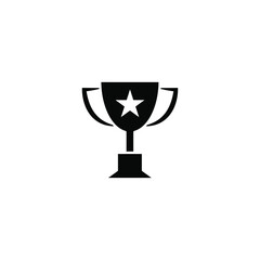 Trophy cup icon template