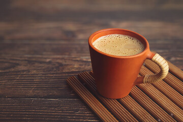 Cup of Tea on wooden table