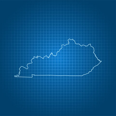 map of Kentucky