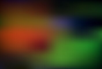 Fototapeta premium Dark Blue, Red vector blurred shine abstract background.