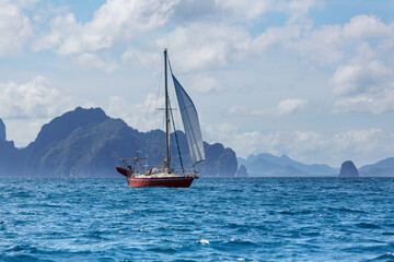 Fototapeta premium Boat in Philippines