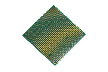 
Computer CPU  abstract triangle background