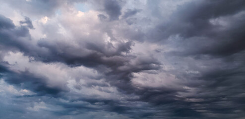 ominous clouds in blue and purple 2