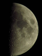 Close up pictures of the moon 