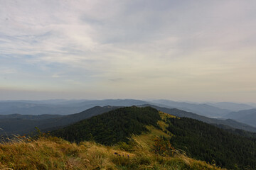 Fototapeta na wymiar mountain landscape in the morning