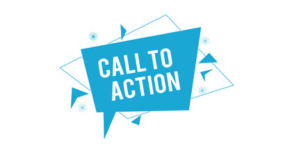 call to action speech bubble. 