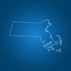map of Massachusetts