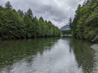 Fototapeta premium river in the mountains
