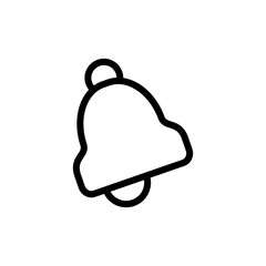 bell icon logo illustration design