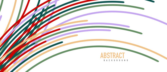 Аbstract moving colorful lines vector backgrounds for cover, placard, poster, banner or flyer