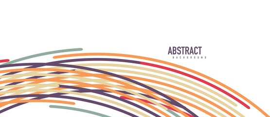 Аbstract moving colorful lines vector backgrounds for cover, placard, poster, banner or flyer