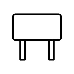 Fototapeta premium board icon logo illustration design
