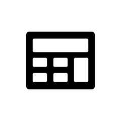 calculator icon logo illustration design