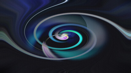 Abstract twirl effect black, blue, grey color background texture. Conecept for design..