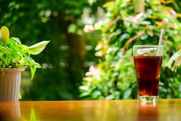 暑い夏の飲み物はアイスコーヒーに限りますね～