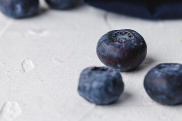 Texture blueberry berries close up. Blueberry background