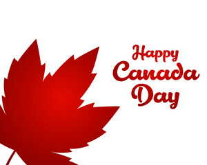 Vector illustration for Happy Canada Day