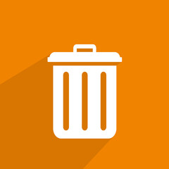 trash can icon, health vector icon