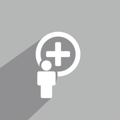 Obraz premium treatment icon, health vector icon