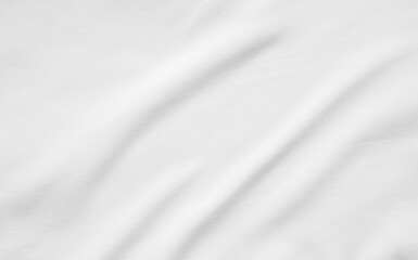 White fabric smooth texture surface background