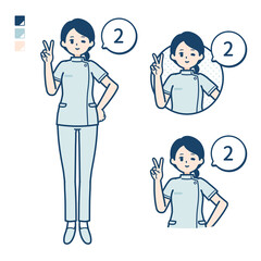 simple nurse woman_Counting-as-2