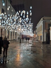 people walking in the city