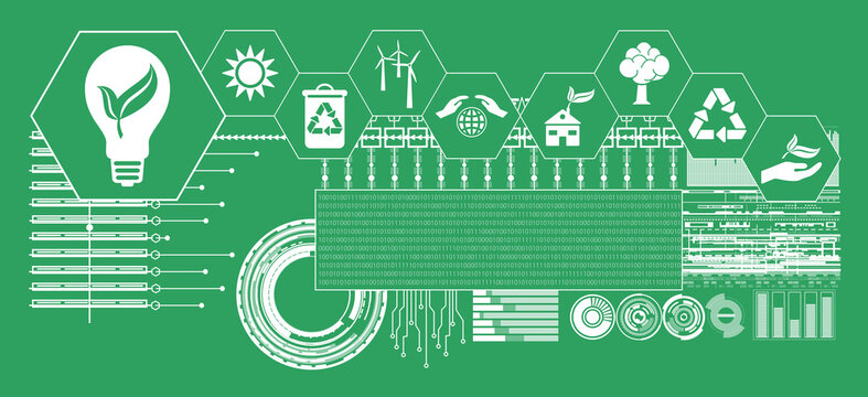 Concept of green energy
