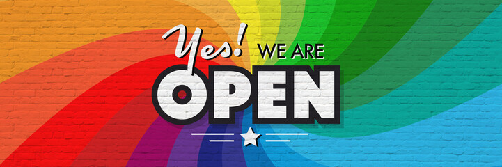 Yes ! we're open