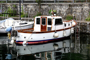 Lago di Como barche