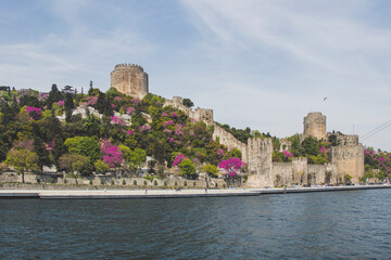 old castle at the hill