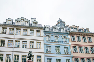 Fototapeta premium Frankfurt, Germany - January 22, 2019: Old Town of Frankfurt am Main, Germany.