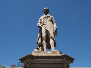 Fototapeta na wymiar Lagrange statue in Turin