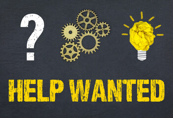 Obraz premium Help wanted