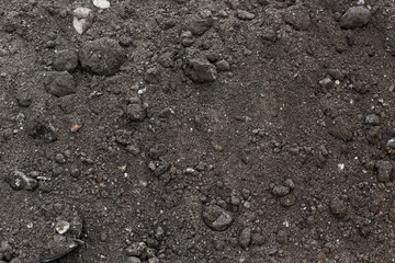 Soil ground texture background pattern. Dirty earth.
